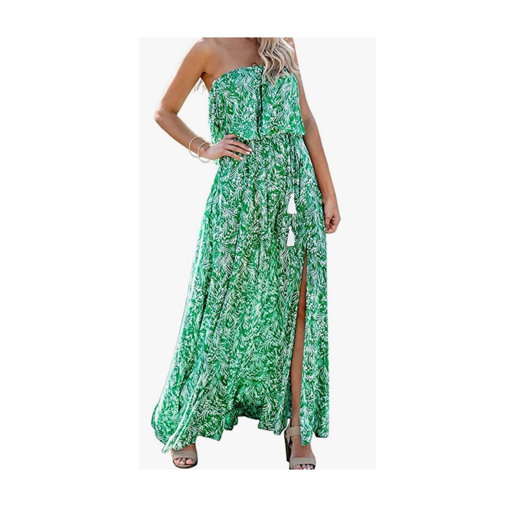 Strapless Maxi Dress